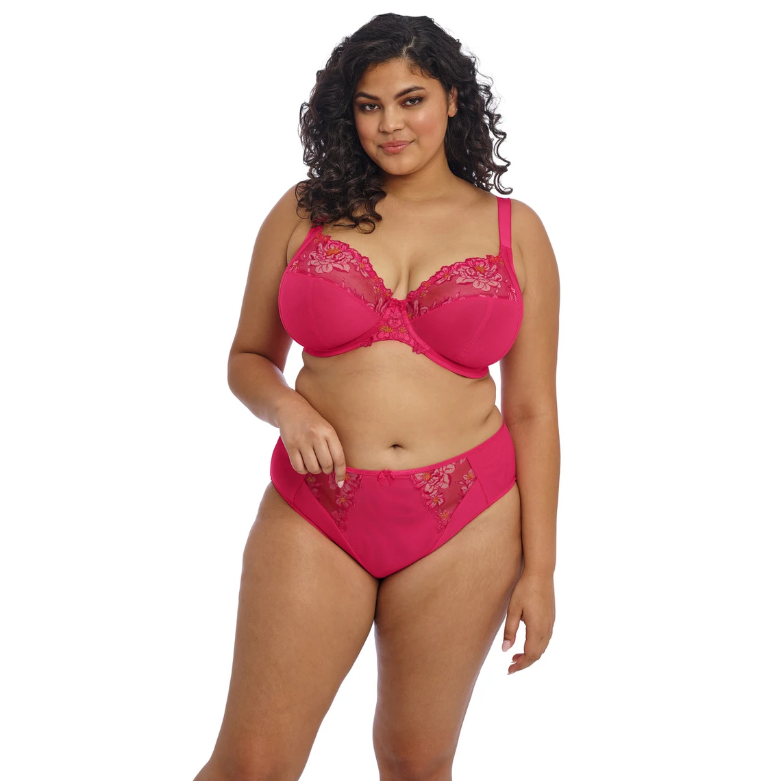 ELOMI Soutien Gorge Plongeant Rose Foncé 7 ELOMI Soutien Gorge Plongeant Rose Foncé – Image 5