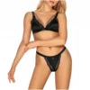 Obsessive Ensemble 2 Pièces - Soutien-gorge Plongeant Et String -FITANCY Boutique ensemble 2 pieces soutien gorge plongeant et string noir 3374298 2 1140x1140