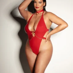 Body Avec Chaînes Dorés - Rouge 9 Body Avec Chaînes Dorés - Rouge -FITANCY Boutique fetish 1 3536914 5 1140x1140