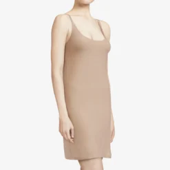 Chantelle Soft Stretch Nude Slip Dress - Ultra-Soft Seamless Slip -FITANCY Boutique fond de robe nude 1199315 1 1140x1140