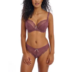 Freya Soutien-Gorge Plongeant Sans Armatures - Marron Élégant 12 Freya Soutien-Gorge Plongeant Sans Armatures - Marron Élégant -FITANCY Boutique freya fancies iced mocha uw plunge bra aa1011 brazilian aa1017 f trade web ss24 3557108 3 1140x1140