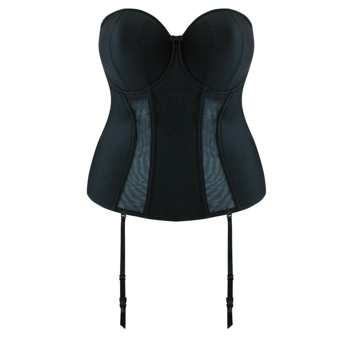 Guêpière Bandeau Armatures Curvy Kate LUXE BASQUE Noir 4 Guêpière Bandeau Armatures Curvy Kate LUXE BASQUE Noir – Image 2