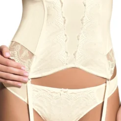 Guêpière Bretelles Amovibles Panache EVIE BRIDAL Ivoire -FITANCY Boutique guepiere bretelles amovibles panache evie bridal ivoire 4 1200x1200