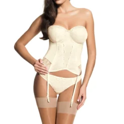 Guêpière Bretelles Amovibles Panache EVIE BRIDAL Ivoire -FITANCY Boutique guepiere bretelles amovibles panache evie bridal ivoire 6 1200x1200