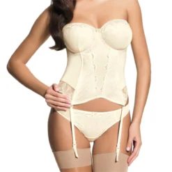 Guêpière Bretelles Amovibles Panache EVIE BRIDAL Ivoire -FITANCY Boutique guepiere bretelles amovibles panache evie bridal ivoire 7 1200x1200