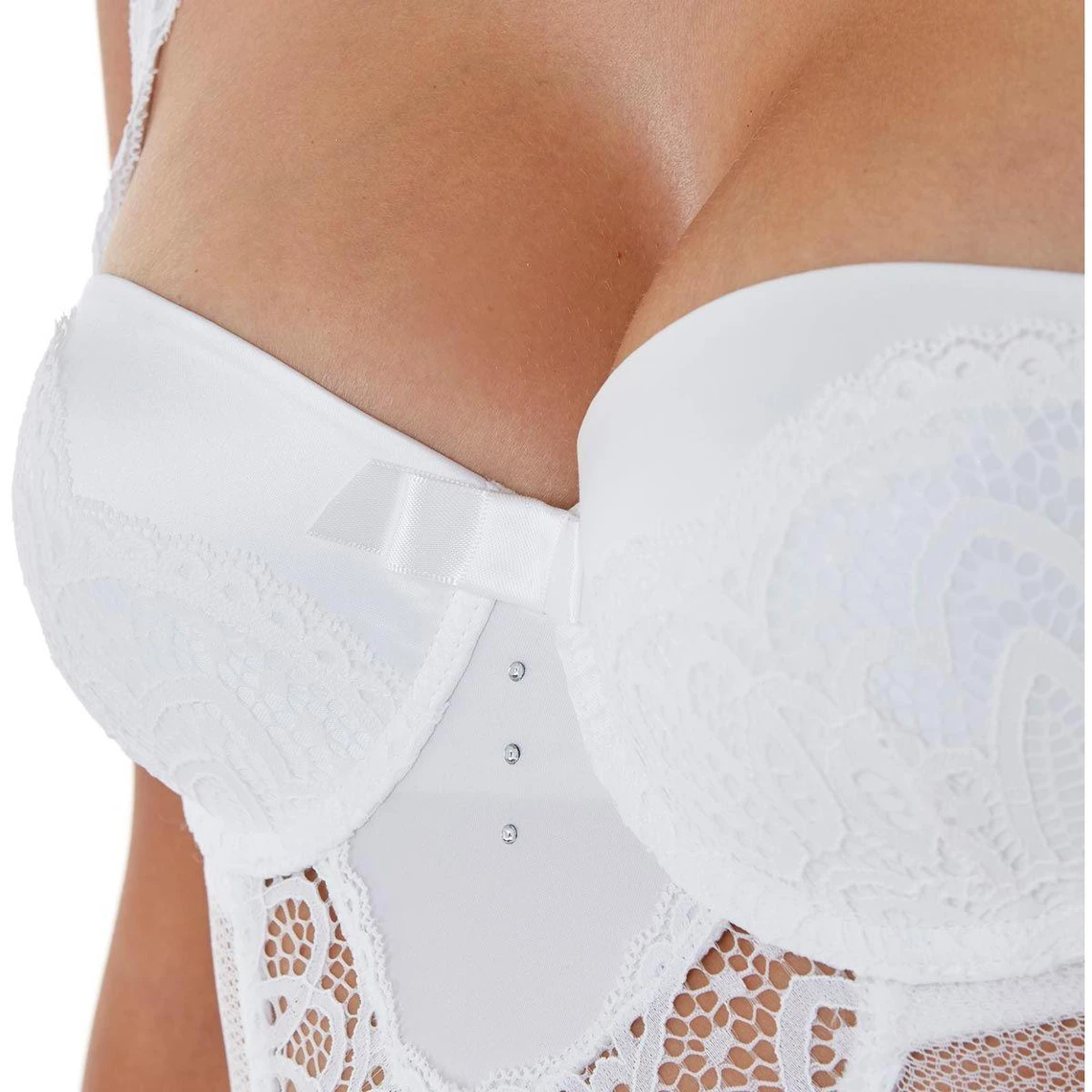 Guêpière Ivoire Pourquoi Pas POMM'POIRE-blanc 6 Guêpière Ivoire Pourquoi Pas POMM'POIRE-blanc – Image 4