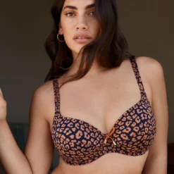 Haut De Bikini Emboîtant Prima Donna Punta Rata Bleu