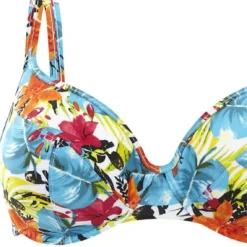 Haut De Maillot De Bain à Balconnets Panache Tropical Print -FITANCY Boutique haut de maillot de bain a balconnets panache leila tropical print 5 1140x1140