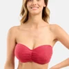Haut De Maillot De Bain Bandeau Mousse Armatures -FITANCY Boutique haut de maillot de bain bandeau mousse armatures rose 3426442 2 1140x1140