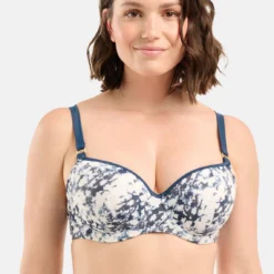 Haut De Maillot De Bain Classique Coques Armatures - Bleu Sans Complexe Bain