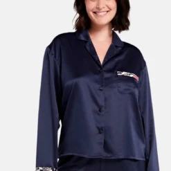 Chemise Manches Longues Bleu - In Style