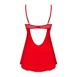 Obsessive Nuisette Babydoll Et String Rouge -FITANCY Boutique ingridia nuisette et string rouge 3 3579700 5 1140x1140