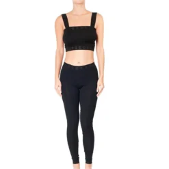 Huit Lingerie Jeanne Legging en Tencel Noir - Confort et Maintien Léger -FITANCY Boutique jeanne legginig 3558672 7264330 30 1140x1140
