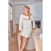 Chemise De Nuit Blanc Cassé -FITANCY Boutique ldn dotsnuich nuit blanc cass 3572956 1140x1140