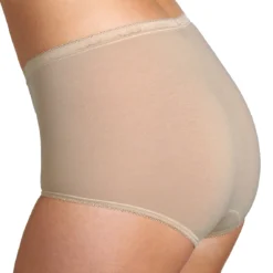 Sloggi Basic Lot de 3 Culottes Taille Haute - Beige -FITANCY Boutique lot de 3 culottes taille haute beige 1207923 3 1140x1140