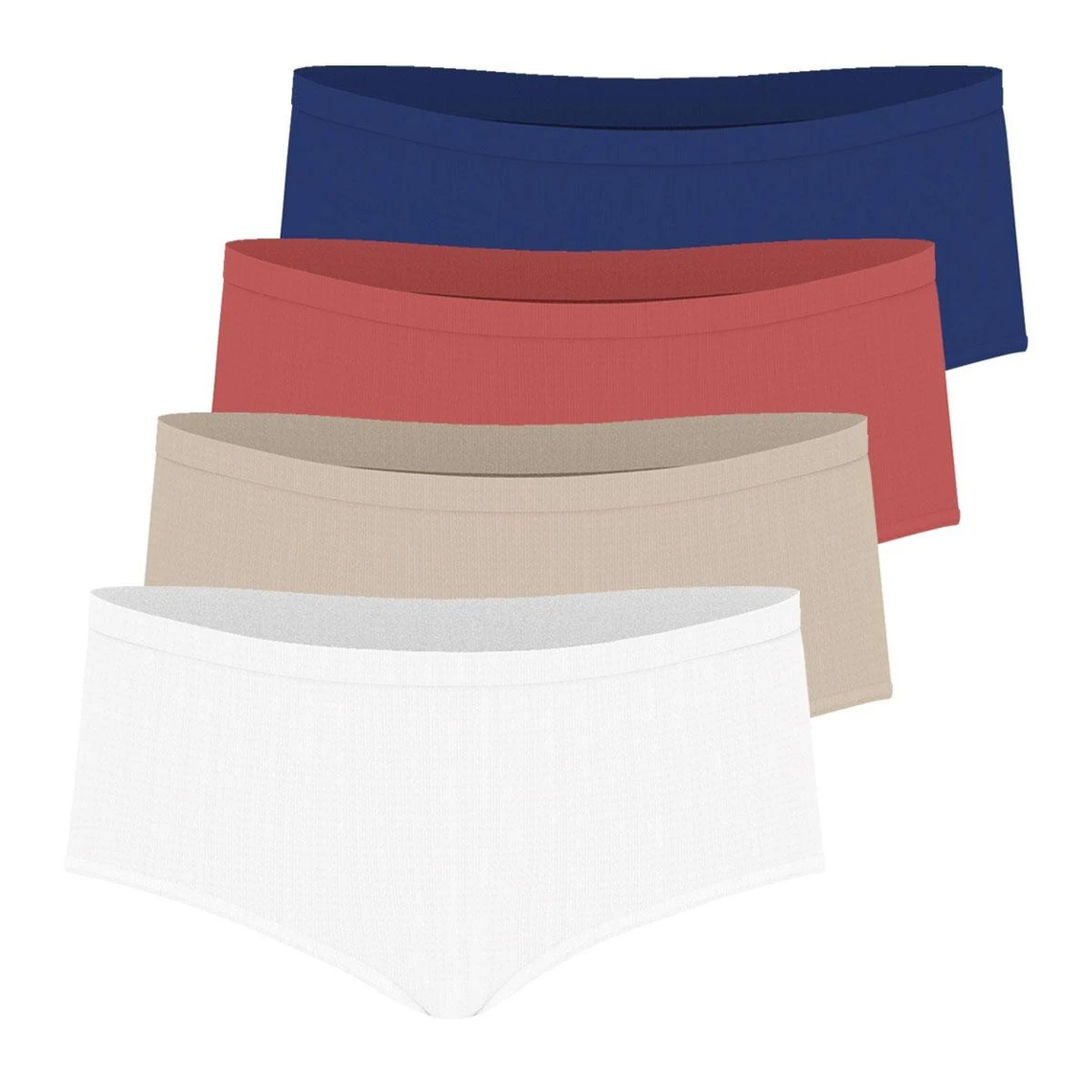 Athena Lot de 4 Boxers Femme Ecopack Basic en Coton Stretch 3 Athena Lot de 4 Boxers Femme Ecopack Basic en Coton Stretch