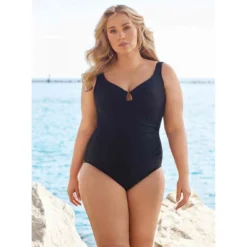 Miraclesuit Maillot De Bain 1 Pièce Armatures Bonnet C à H -FITANCY Boutique maillot de bain 1 piece push up armatures noir 3368380 7 1140x1140