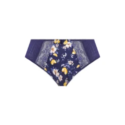 Elomi Slip Bleu Floral - Culotte de Lingerie Grande Taille 16 Elomi Slip Bleu Floral - Culotte de Lingerie Grande Taille -FITANCY Boutique morgan sicilia high leg brief el4118 cutout web ss24 3557150 3 1140x1140