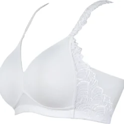 Naturana Soutien-gorge Souple Avec Effet Lisse Latéral Et Dentelle - Écru -FITANCY Boutique naturana sg sans armatures minimizer side smoother 3683449 7 68582538b251f 1140x1140