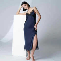 Simone Perele Nuisette Longue - Bleue Simone Pérèle 11 Simone Perele Nuisette Longue - Bleue Simone Pérèle -FITANCY Boutique nuisette longue bleu 3405584 5 1140x1140