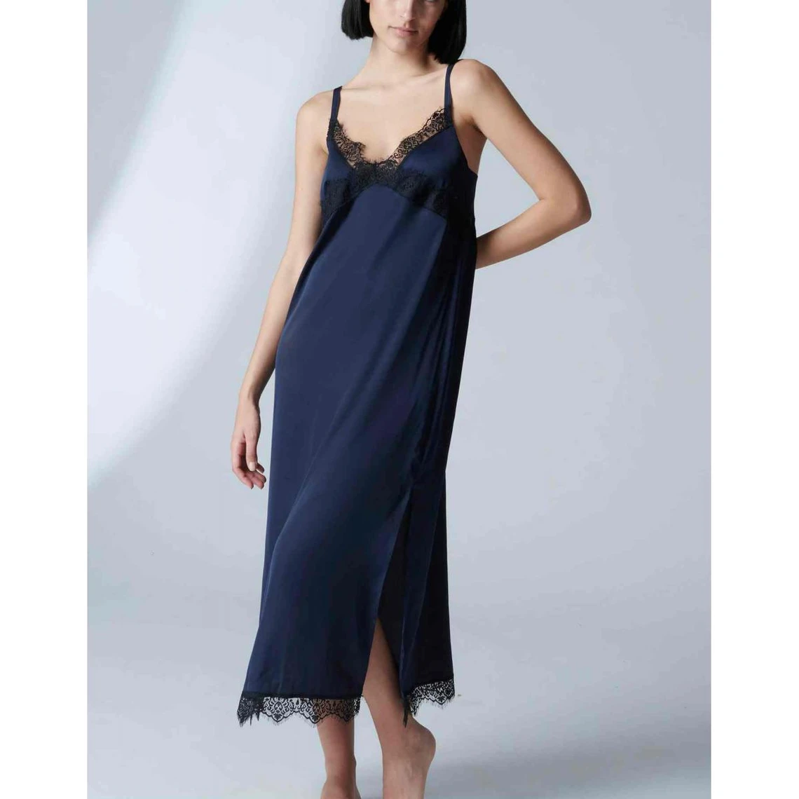 Simone Perele Nuisette Longue - Bleue Simone Pérèle 3 Simone Perele Nuisette Longue - Bleue Simone Pérèle