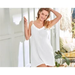 Nuisette NUIAZE Blanche En Coton