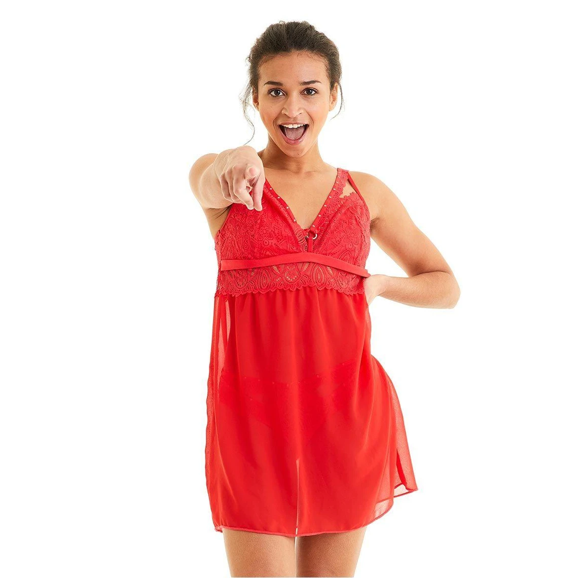 Nuisette - Rouge Pomm Poire SALTIMBANQUE 4 Nuisette - Rouge Pomm Poire SALTIMBANQUE – Image 2