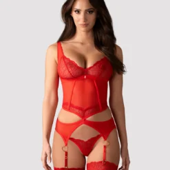 Obsessive Cupide Desir Corset Et String