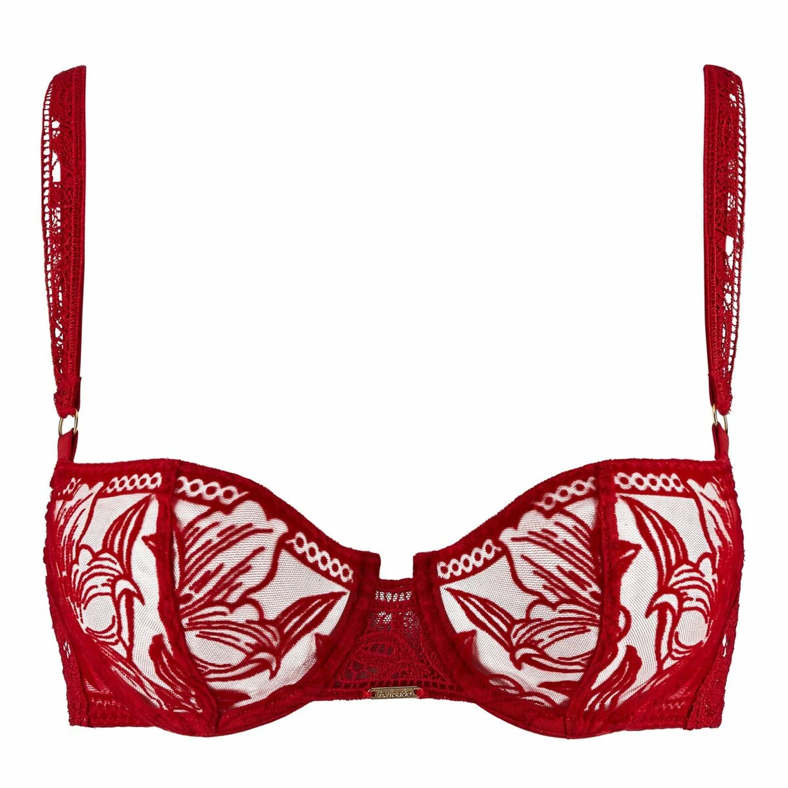 Aubade Soutien-Gorge Corbeille à Armature - Collection Rouge Rebelle 7 Aubade Soutien-Gorge Corbeille à Armature - Collection Rouge Rebelle – Image 5