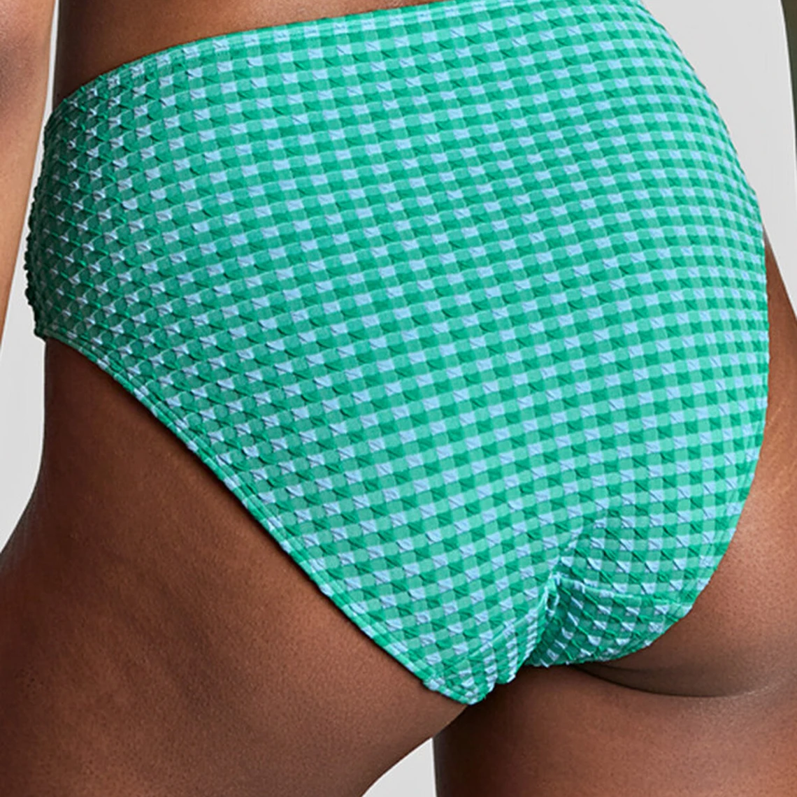 Culotte De Bain Froncée Vert 5 Culotte De Bain Froncée Vert – Image 3