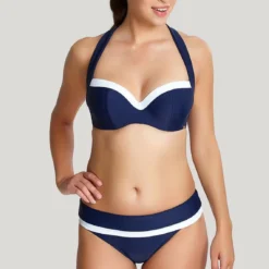 Haut De Maillot De Bain Bandeau à Armatures - Navy/white -FITANCY Boutique panache maillot haut de maillot de bain bandeau a armatures panache anya cruise navywhite 287935 11 6630f0eb659c3 1140x1140