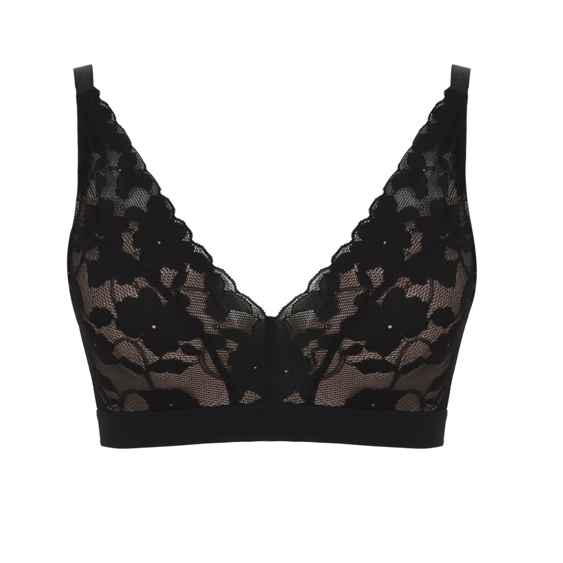 Panache Soutien-gorge Sans Armatures Amour - Noir Pécan 6 Panache Soutien-gorge Sans Armatures Amour - Noir Pécan – Image 4