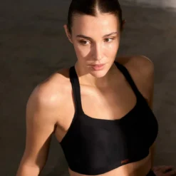Panache Sport - Soutien-Gorge de Sport à Armatures Noir