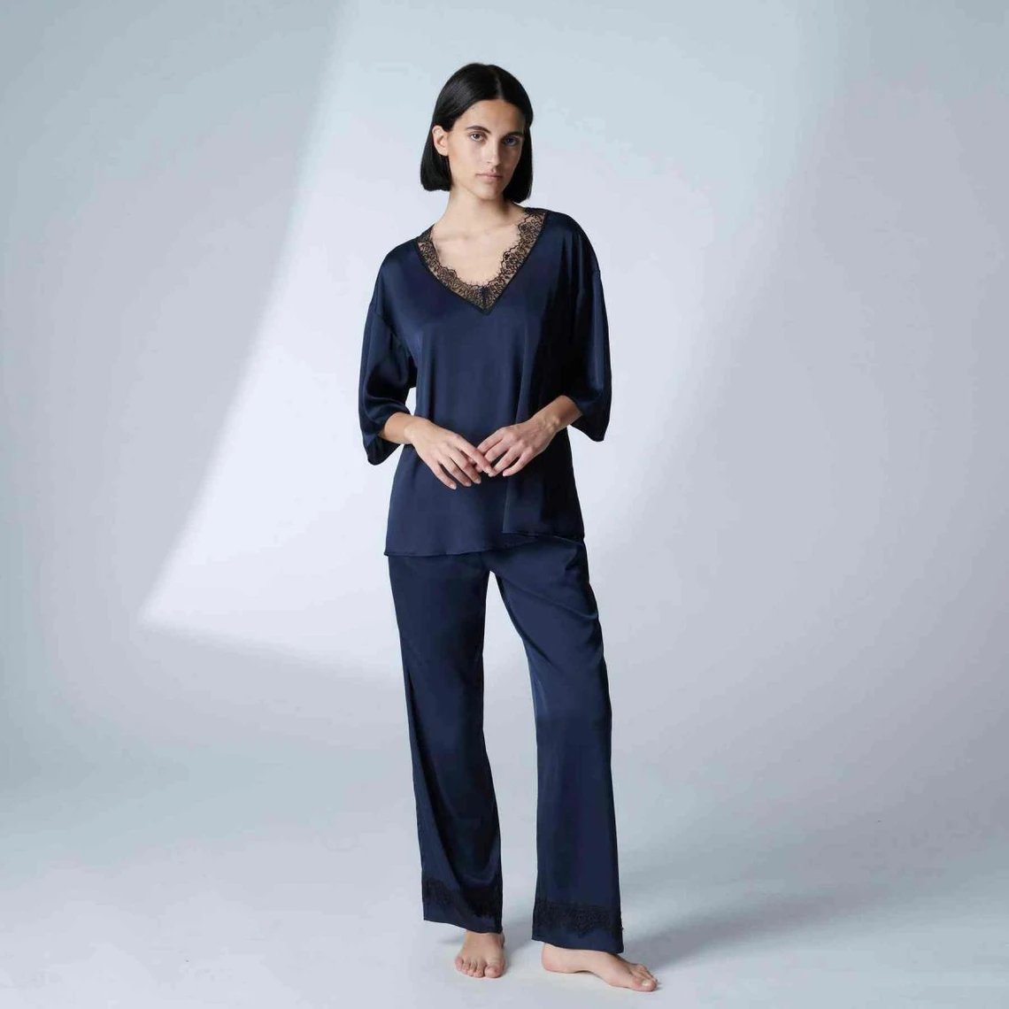 Simone Perele Pantalon - Bleu Simone Pérèle 5 Simone Perele Pantalon - Bleu Simone Pérèle – Image 3