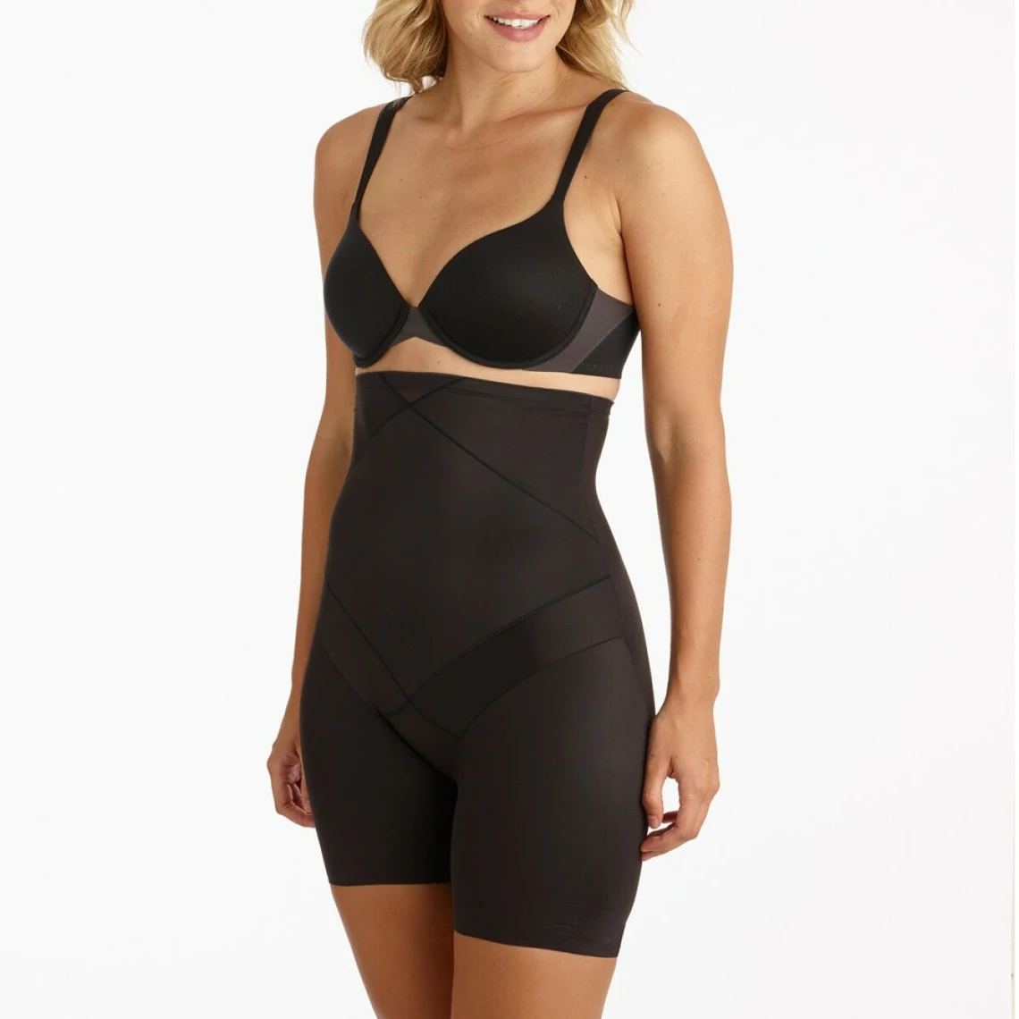 Panty Gainant Taille Haute Contrôle Extra Ferme Miraclesuit CROSS CONTROL Noir 5 Panty Gainant Taille Haute Contrôle Extra Ferme Miraclesuit CROSS CONTROL Noir – Image 3