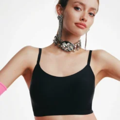 Bralette Sans Armatures Stretch Chantelle SOFT STRETCH Noire