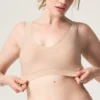 Brassière Paddée Sans Armatures Vneck Chantelle Soft Stretch Nude