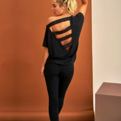 Huit Lingerie Jeanne Legging en Tencel Noir - Confort et Maintien Léger -FITANCY Boutique photo 45 3558672 4 1140x1140