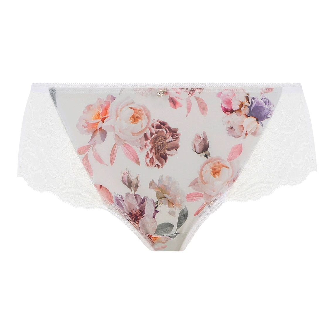 Fantasie Shorty en Dentelle Floral - Blanc 4 Fantasie Shorty en Dentelle Floral - Blanc – Image 2