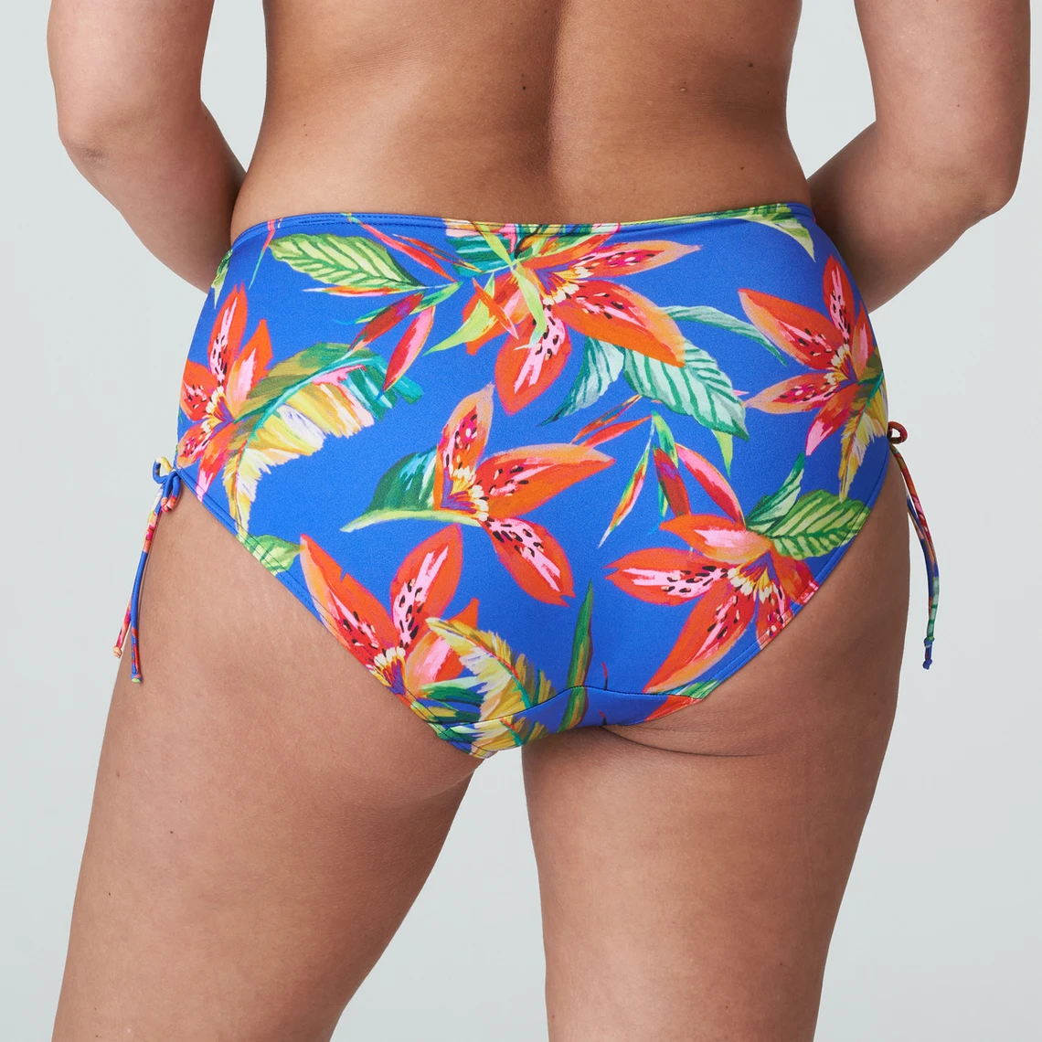 Culotte De Bain Taille Haute - Tropical 7 Culotte De Bain Taille Haute - Tropical – Image 5