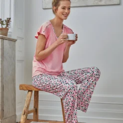Pyjama ARTYPYJ S Rose En Polyester
