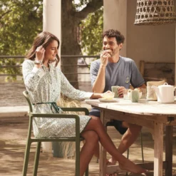 Pyjama Imprimé En Coton Biologique Pour Femme