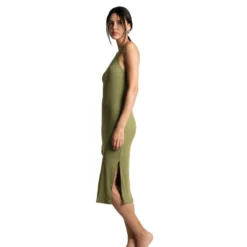 Passionata Robe Débardeur Longue En Coton -FITANCY Boutique robe debardeur longue kate vert en coton 3680957 7992699 99 1140x1140