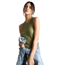 Passionata Robe Débardeur Longue En Coton -FITANCY Boutique robe debardeur longue kate vert en coton 3680957 7992701 1 1140x1140