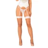 Bas S/M - Blanc Obsessive SEXY -FITANCY Boutique s814 stockings white sm blanc 3474258 1140x1140