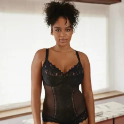 Body Avec Armatures - Noir