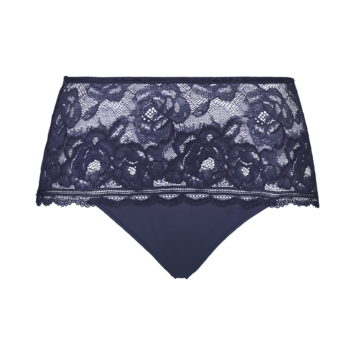 Sans Complexe Culotte Haute en Dentelle Lily - Bleu 5 Sans Complexe Culotte Haute en Dentelle Lily - Bleu – Image 3