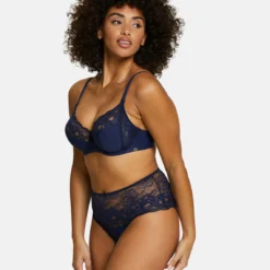 Sans Complexe Culotte Haute en Dentelle Lily - Bleu 10 Sans Complexe Culotte Haute en Dentelle Lily - Bleu -FITANCY Boutique sans complexe culotte haute dentelle bleu lily 3500442 5 1140x1140