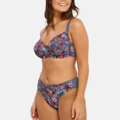 Slip Arum Mosaïc Imprimé Fleurs Givrées -FITANCY Boutique sans complexe slip 3668073 3 68669323da44f 1140x1140