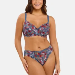 Slip Arum Mosaïc Imprimé Fleurs Givrées -FITANCY Boutique sans complexe slip 3668073 3 686693241b10b 1140x1140